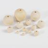 5-1000Pcs Wood Beads Unpainted Natural Color Round Eco-Friendly Loose Wooden Beads for Jewelry Making
