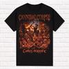 Cannibal Corpse Черная Футболка Chaos Horrific 2023 Брутальный Death Metal Футболки Топы Унисекс Хлопок Короткий Рукав Хай-стрит