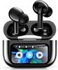 Беспроводные Bluetooth ANC Наушники с Шумоподавлением, до 32 часов Воспроизведения, Сенсорное Управление, для Спорта, Черные, 5.4, Зарядка Type-C, Hi-Fi,