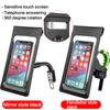 Motorcycle MTB Bicycle Touch Screen Waterproof Phone Bag Mount Holder for 4-6.5 Inch Mobile Phone GPS Universal