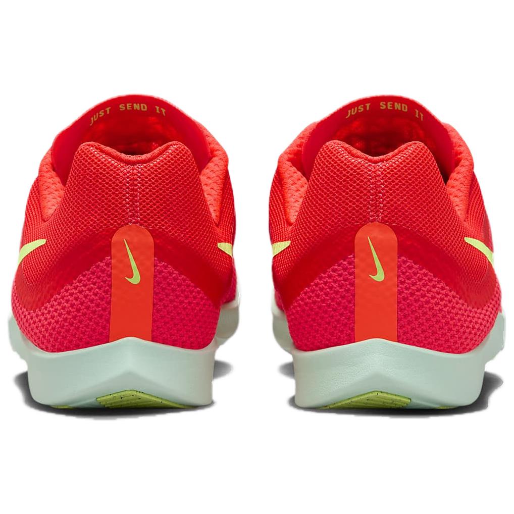 Nike Кроссовки Zoom Rival Distance Ярко-малиновый Едва заметный вольт Лаймовый взрыв Выбеленный коралл повседневные FZ9653-600