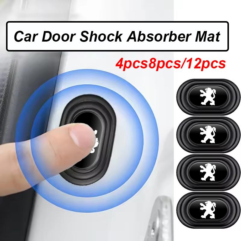 Амортизирующая накладка на дверь автомобиля для Peugeot RCZ 108 206 207 306 307 308 407 408 508 2008 3008 4008 5008 Противоударные наклейки Коврик