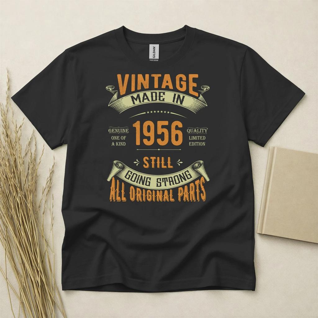 70th Birthday T-shirt Born In 1956 70 Years Old Gifts Vintage 1956 T Shirt Tee