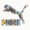 Puma Футболка с круглым вырезом и логотипом с буквенным принтом Мужские топы Белые 535384-02