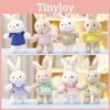 Hoodie Bunny Plush Keychain Toy Doll Cute Gift For Kids And Backpack Decoration