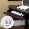 2 pieces of 180 degree foldable hinge flip screw hinge sewing machine cabinet door hinge furniture