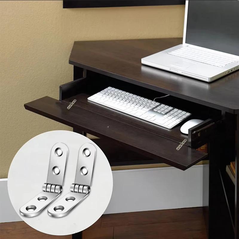 2 pieces of 180 degree foldable hinge flip screw hinge sewing machine cabinet door hinge furniture