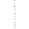 120CM Decorative Rain Chain, Bell Shaped Hanging Chime, Creates Soothing Water Sounds, for Gutter Drainage, Parks, Courtyard