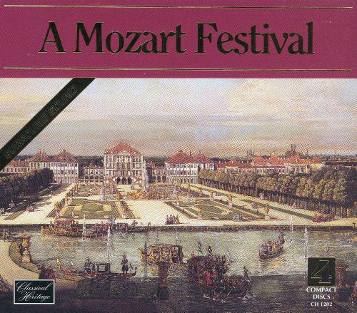 CD РАЗЛИЧНЫЕ Фестиваль Моцарта CH1202 Классика Herit 1992 США Классика Б/У