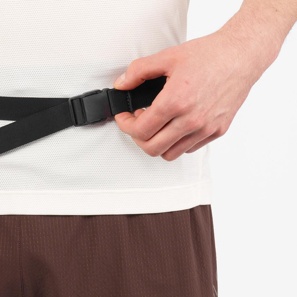 SALOMON ПОЯСНАЯ СУМКА PULSE SLING BELT Универсальный размер ЧЕРНЫЙ Пояс/Рюкзак/Бег (LC2710400NS)