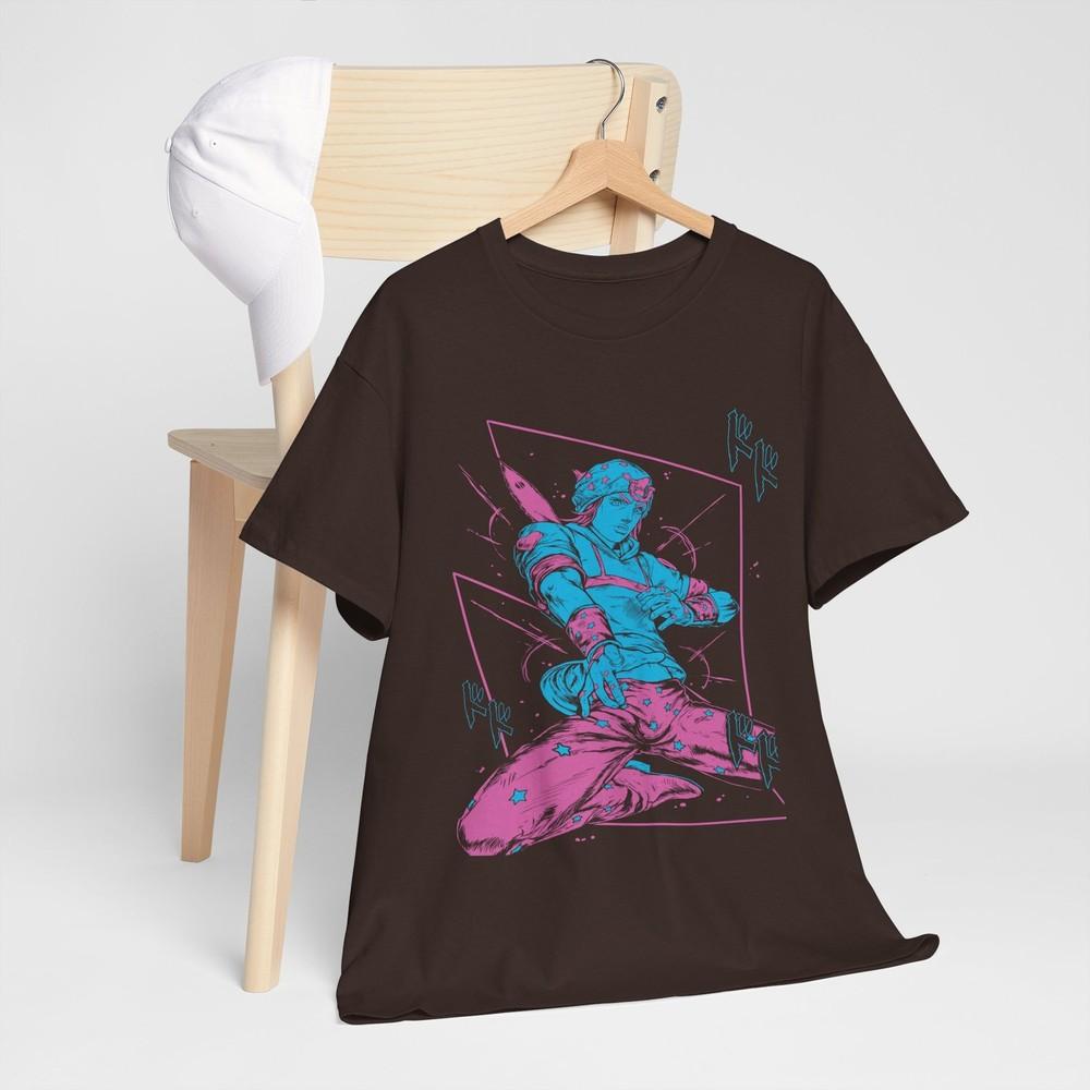 Gyro Tshirt Zeppeli Jojos Bizarre Adventure Funny Anime clothes gift cartoon