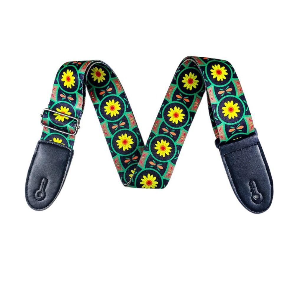 Vintage Guitar Strap Adjustable Guitar Shoulder Belt Electric Guitar Belts Guitar Accessories