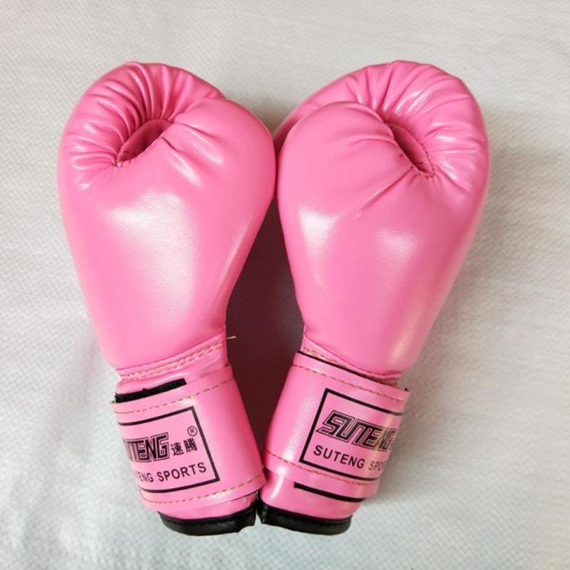 1 пара Детских боксерских перчаток Дышащая ПУ-кожа для тренировок на боксерской груше Муай Тай Каратэ Спарринг Защита рук для молодежи