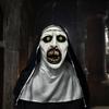 QUALTEUS Fashionable Nun Latex Mask - Hand Washable, Halloween Horror Role Playing Accessory