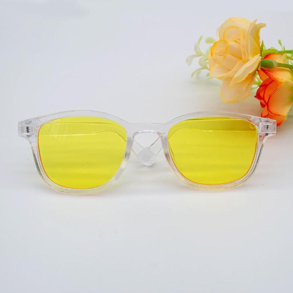 Mini Plush Doll Cute Frame Glasses Plush Doll Eyeglasses Glasses Clothes For 15cm/20cm Dolls