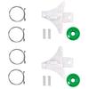 Ремкомплект заднего стекла Opel Vectra C-Right-Left-SET