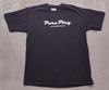 Pure Play LA Tribute Band Spell Out T Shirt Vintage Hanes Medium Black