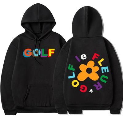 Golf Wang Le Fleur Flower Vote Igor Tyler The Creator Толстовка для скейтбординга Мужская повседневная кофта в стиле хип-хоп двусторонний пуловер с принтом