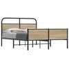 VidaXL Bed Frames Without Mattress 140x190 Cm Sonoma Oak 4100392