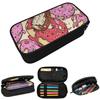 Colorful Candy Donuts Food Pattern Cute Pencil Case for Boys Girls Gifts Pen Box Pencil Bag Stationery Supplies Pen Holder Bag