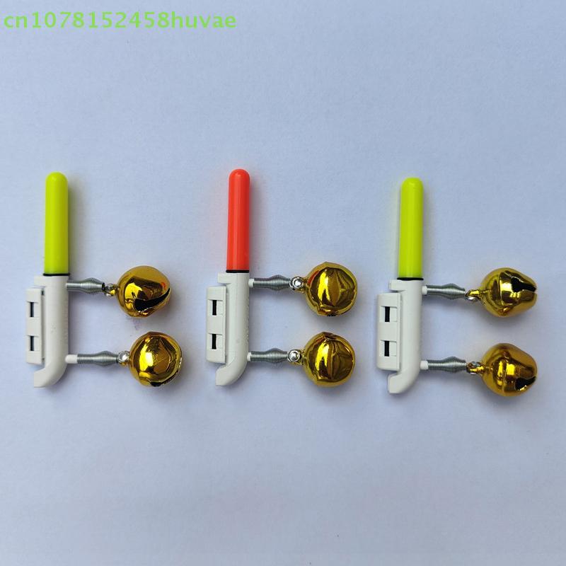 1 Pc Bell Double Headed Throwing Rod Fishing Electronic Rod Light Luminous Stick Flash LED Removable Waterproof Night Tackle