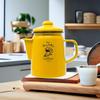 Pearl Metal Captain Stag Disney Kettle Enamel Kettle 750ml Winnie the Pooh Yellow MA-1425