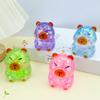 Сенсорная игрушка-антистресс с блестками в виде мультяшных животных для взрослых и детей. Милая свинья, утка, черепаха. Сжимаемая игрушка для снятия стресса. Пасхальная корзина