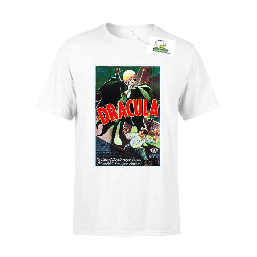 Retro Movie Poster Inspired By Dracula Direct To Garunisext Printed TShirt