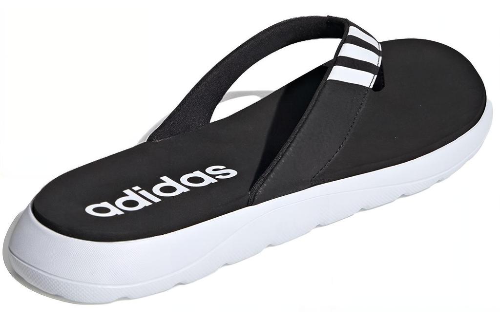 adidas Комфортная сандалия 'Черно-белая' EG2069