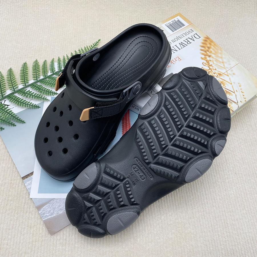 Летние сандалии для мужчин, нескользящие шлепанцы для мужчин, садовые пляжные сандалии для мужчин