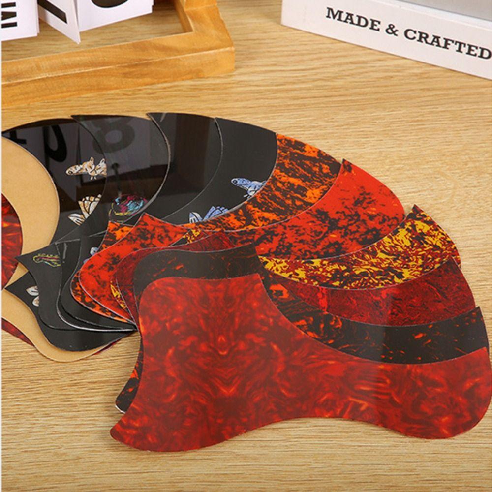 Bird Shape Folk Acoustic Guitar Pickguard ABS Scratch Plate New Pick Guard Sticker