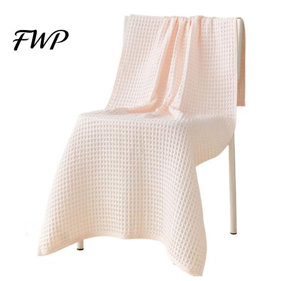 Absorbent Spa Towels for Home Cotton Waffle Bath Towel, Large Quick Dry Shower Towel Bathroom Travel Adults, Soft Thickened Skin Friendly Travel,