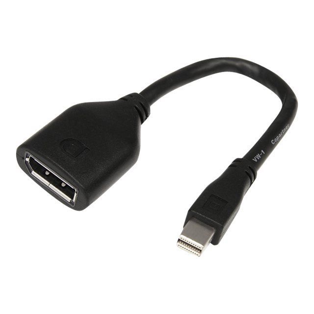 Câble Adaptateur Mini DisplayPort Vers DisplayPort - STARTECH.COM - 15 Cm - Mâle/Femelle - Noir
