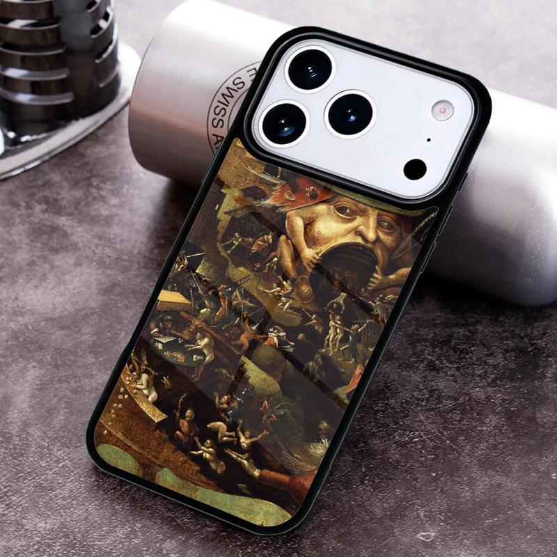 Hieronymus Bosch Art Painting print Phone Case for iPhone 17 16 15 Pro Max Air 14 13 12 11 Plus Shockproof Cover