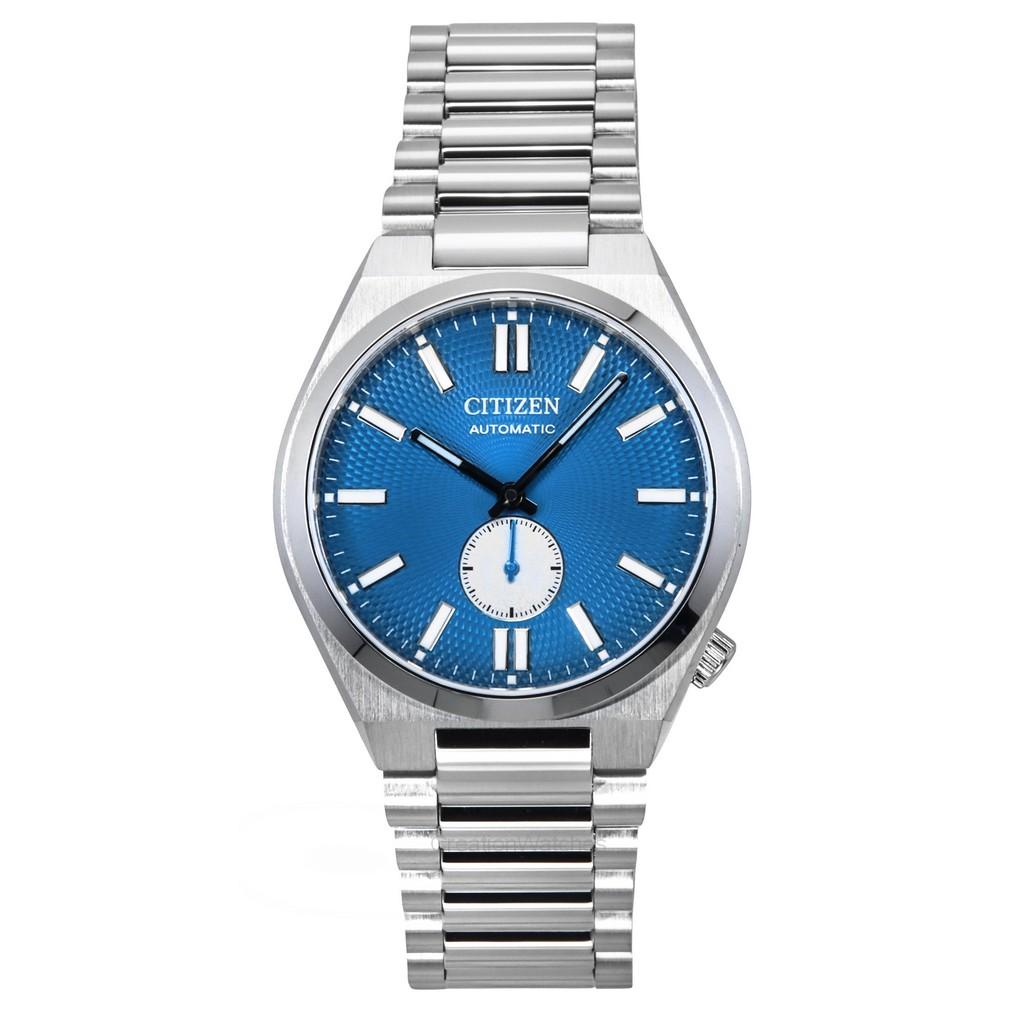 Citizen Tsuyosa Small Second нержавеющая сталь синий циферблат автоматические мужские часы NK5010-51L