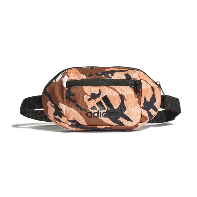 Adidas Полиэстеровая поясная сумка обычная унисекс хаки-коричневая Adidas GL0889