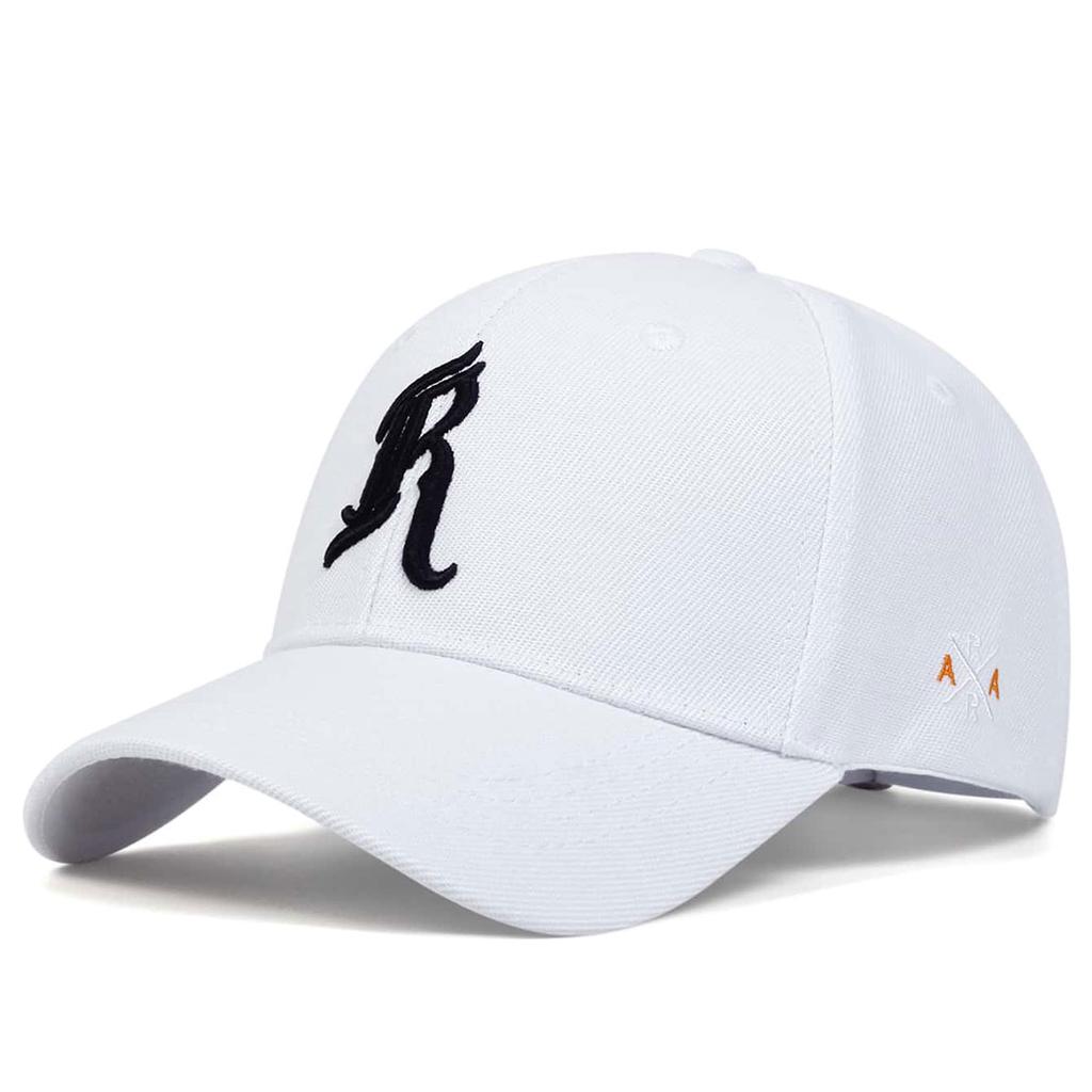 Letter R Embroidery Baseball Caps for Women Men Autumn Winter Cotton Adjustable Snapback Hat Casual Hip Hop Female Cap Trucker Hats