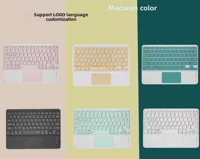 IPad 2017/2018 (9,7") Прозрачный чехол-клавиатура с поворотом на 360°