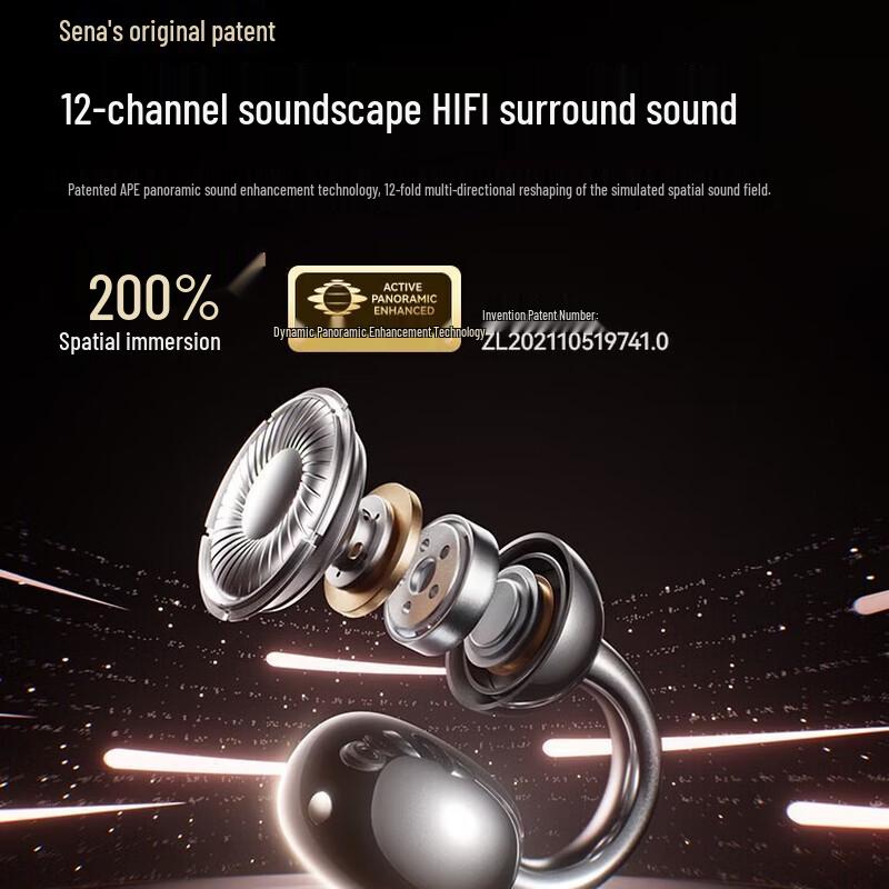 SANAG S7S AI Открытые наушники-клипсы Bluetooth