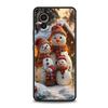 Чехол для телефона с рождественским снеговиком для Xiaomi Mi 17 15 14 13 12 11 Ultra 15T 14T 13T 12T 11T Pro Lite 5G Мягкий ТПУ корпус Fundas