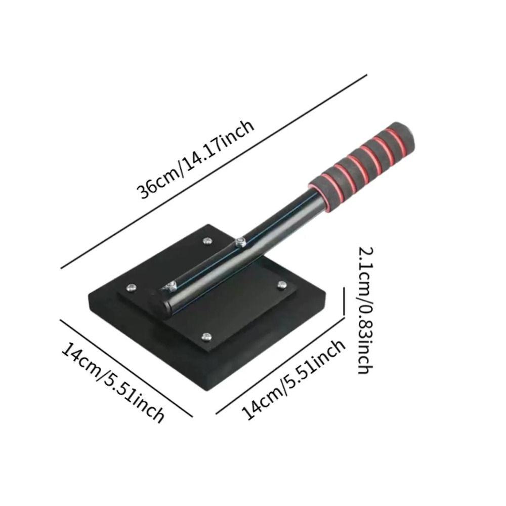 Эргономичная ручка Киянка Деревянное основание Резиновая головка Плиточный молоток Керамика Совместимая Не оставляющая следов поверхность Инструмент для укладки напольных покрытий