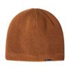 [TOP-EX] brown M men's knit hat waterproof hat knit cap big size ski hat snowboarding hat small face effect Cold protection autumn winter bicycle
