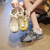 Mesh German Training Shoes Women's 2025 Summer New Versatile Lightweight Leisure Sports Forrest Gump Shoes Flat Breathable Fishing Net Shoes