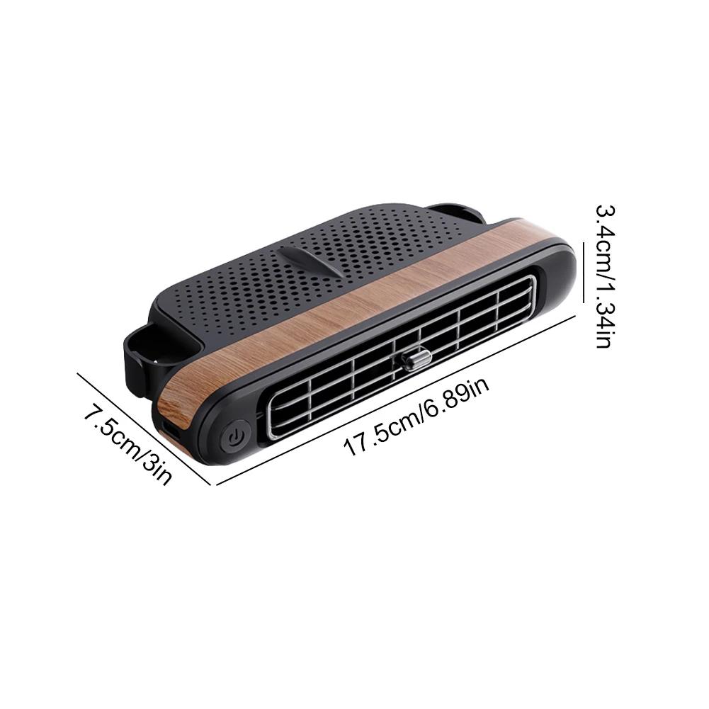 Backseat Cooling Fan USB Car Cooling Fan for Backseat Cooling Fans Electric Auto Backseat Car Fan for Mini Cars RVs Sedans