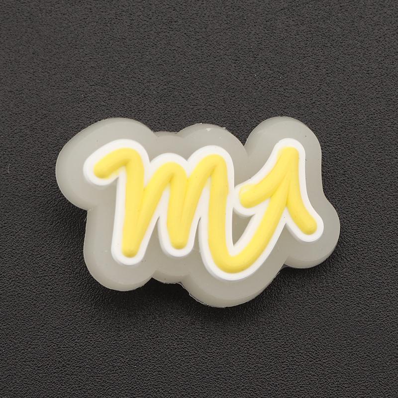 Новые светящиеся в темноте значки для обуви, светящийся набор значков для сабо, сандалий, украшение для обуви, сделай сам для мужчин, женщин, детей, 1 шт.