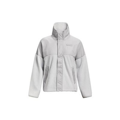 Куртка Mission Solid Logo с воротником-молнией, женские куртки, белая 1366051-014