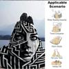 1pc Face Pattern, Abstract Art Blanket Soft All Season Throw with Vibrant Design, Perfect for Home, Travel, and Gifts, Ideal for Naps and Camping