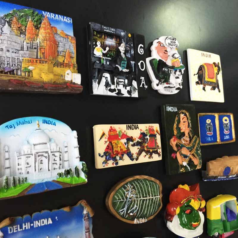 Индийский слон 3D магнит на холодильник сувенирная подарочная коллекция украшения Тадж-Махал магнитная наклейка магнит на холодильник