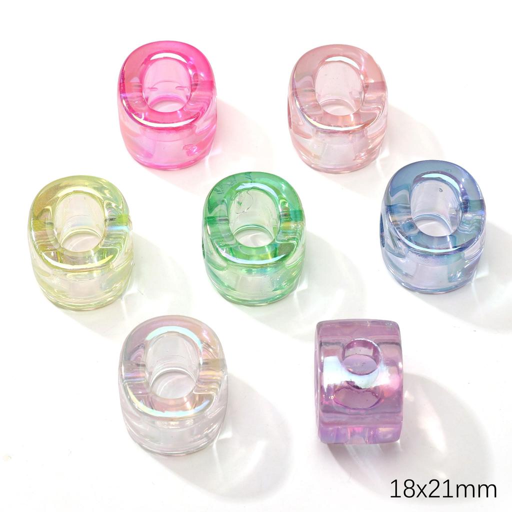 5 шт. Акриловые бусины Радуга Солнечный свет Бусина с буквой Для DIY Ожерелья Браслета Серег Изготовления Ювелирных Изделий Аксессуары для Рукоделия