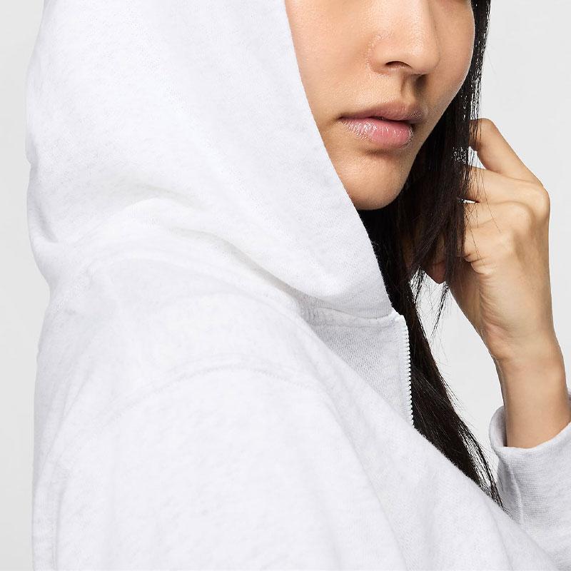 Nike Chill Terry однотонная свободная куртка с капюшоном на молнии женская верхняя одежда береза-вереск FN2420-051